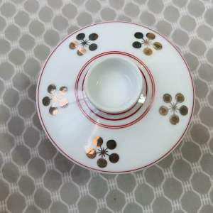 Brand New Ceramic Trinkets Cup with Lid - Japan Surplus