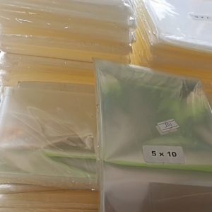 OPP PLASTIC With adhesive (5x10inches) 100pcs per pack