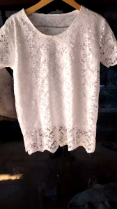 Blouse Brokat Prancis / Baju Atasan Wanita Brokat Gliter / Atasan Fit To XXXL