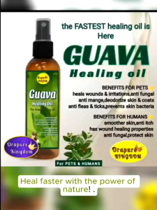 Guava Healing Oil Refined/Unscented for pets and humans Orapure kingdom