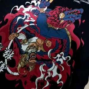 Kaos IKSPI KERA SAKTI Anoman & Naga Cotton Combed 24s