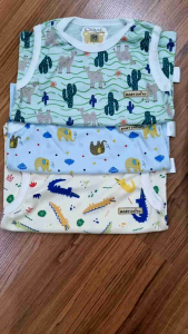 Setelan Chiyo Singlet gambar karakter size SML usia 1-3th