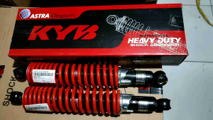 SOK SHOCKBREAKER KYB KAYABA HONDA TIGER GL 100 GL 125 MEGA PRO GL MAX 31CM HEAVY DUTY HITAM