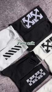 Kaos Kaki Oldschool Motif Merk Skate Panjang - Hosela Project