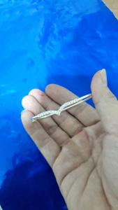 Gelang Bangle Pipa Aurel Mata (Perak 925)