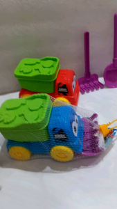 Mainan Cetakan Pasir Mobil Mobilan Anak + Serokan Pantai Mainan Serok Pasir Mobil no 49091