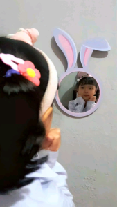 Cermin Aesthetic karakter Kelinci