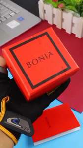 BONIA 4558L - JAM TANGAN WANITA TANGAL HARI AKTIF PREMIUM MEWAH RANTAI STEINLESS STEEL