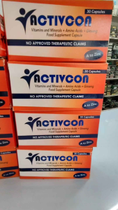 ACTIVCON (Multivitamins + Ginseng + Amino Acid Food Supplement)