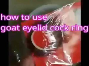 Goateyelids (pilikmata ng kambing) penis delayed rings for men