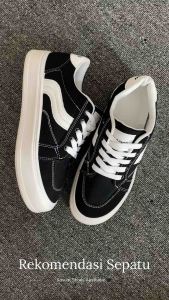 TERLARIS Sepatu Kanvas Wanita Korea Kasual Kuliah Bisa COD GRATIS ONGKIR Hyojong Series MS68