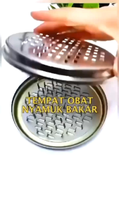 Tempat Obat Nyamuk Bakar Alas Obat Nyamuk Set Atas Bawah