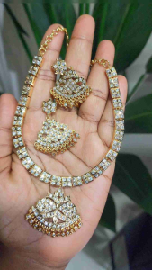 Haseenas Elegant Gold Plated Chain (Attigai / Attiyal)