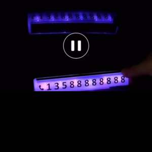 Bảng hiển thị số điện thoại Led đổi màu Cao cấp ( sử dụng pin năng lượng mặt trời )
