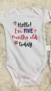 Personalized Onesie | Milestone Onesies