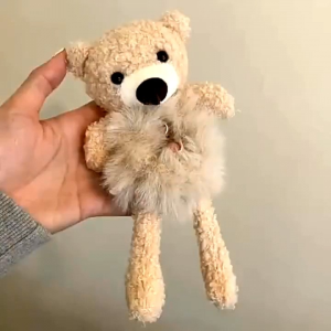 Ikat Rambut Korea Model Beruang Lucu