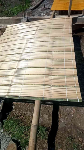 COD MURAH MERIAH TIRAI bambu gulung penutup teras rumah / Tirai bambu gulung penahan panas dan hujan / kerey bambu gulung / wide bambu gulung / Tirai warna kuning/ Tirai KUMPLIT ALAT TARIK PENGGULUNG / OTHER TIRAI BAMBU GULUNG