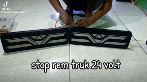 Stoplamp truk belakang 12v/24v Stop rem variasi truk universal