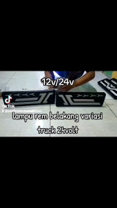 Stop Lamp 24v/12 volt truck Universal(1 set kiri kanan)LED belakang