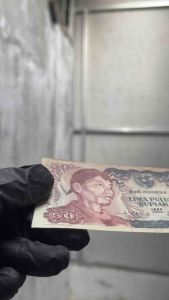 Uang Kertas 50 Rupiah 1968 Seri Sudirman Koleksi Kuno