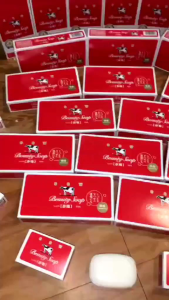 Cow Red Beauty Milk Soap Bar