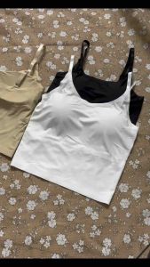 Áo lót 2 dây su đúc thời trang có mút ngực thoáng khí