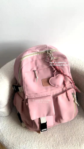 New Trend High Quality Canvas Cute Student Backpack School Bag High School College Women Ladies Bag Super Sale