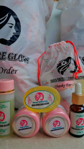 (INEZ SKINCARE GLOWING) Paket Lengkap 4 Pcs BPOM