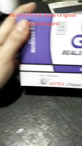 Aki Motor GS ASTRA MF GTZ6V MF 12V 5AH Vario 125 150 Beat Scoopy ISS Mio SSS Satria Fu Nmax