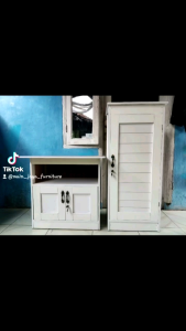 lemari pakaian/meja tv minimalis random