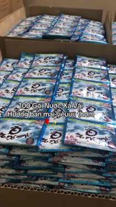 COMBO 100 Gói - Nước Xả Vải O2 đậm đặc hương ban mai