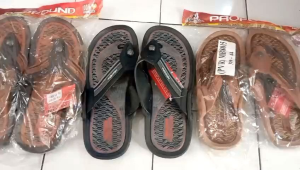 SANDAL NEW ERA MB 8015 MOTIF BATIK / SANDAL CASUAL / SANDAL MOTIF BATIK TERSEDIA SIZE 39 - 44