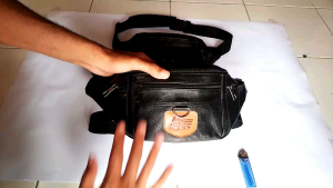 Waistbag Pria Kulit Sapi Tas Selempang Pria New Elegant