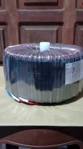 Trafo Toroid Donat 20A Doble CT 55v - 45v Murni