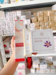 Combo Ngừa Thâm Giảm Nám Tàn Nhang-kem nám saffron+kem face sữa 20g+sữa rửa mặt napoli