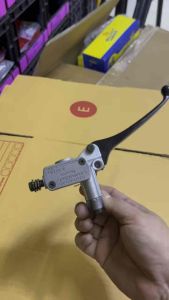 ปั๊มบน สีเทาดำ Wave110i 125i Click Scoopyi ปั๊มเบรคหน้าตัวบน มอเตอร์ไซค์ อย่างดี