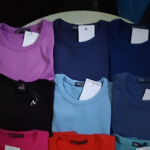 BASIC SEMI CROP OVERRUNS MADE IN BANGLA ORIG.CROPTOPS makapal at strechy large to xl body frame