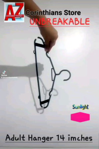 UNBREAKABLE Hanger 36 PCS/ 3 Dozen- For Adults (3 DOZEN)-Size 13.5-UNBREKABLE