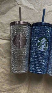 Starbucks Thailand BLING PURPLE RHINESTONE Copper Blue Gold Silver Green Rhinestone