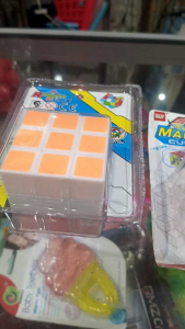 Mainan anak Rubik bonus rubik kecil randum