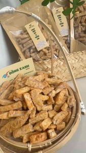Khoai Môn Cọng Sấy Vị Trứng Cua ( Túi 250gram )