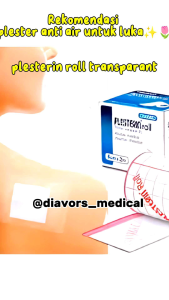 Plesterin Roll PU/Plester Luka Transparan /Plester Luka anti air uk 5cmx2m 1roll