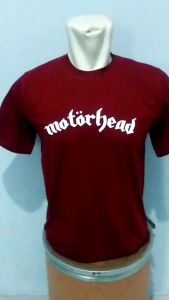 TSHIRT KAOS MOTORHEAD LENGAN PENDEK BAJU DISTRO OBLONG DEWASA PREMIUM