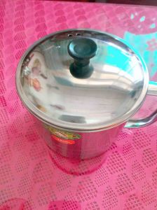 Ca inox Ca uống nước inox cốc inox Ca-cốc inox quai có nắp có đủ size tiện dụng - Gia dụng Nari