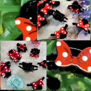 JEPITAN RAMBUT MICKEY MINNIE PREMIUM: DESAIN JEDAI & AKSESORIS RAMBUT KARAKTER MINNIE