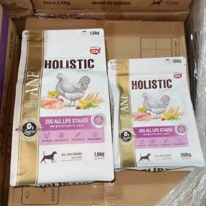 [MUA 2 GIẢM 5%- 500g/1.6kg] ANF Holistic - Thức ăn chuẩn Âu dành cho chó nhập khẩu Hàn Quốc
