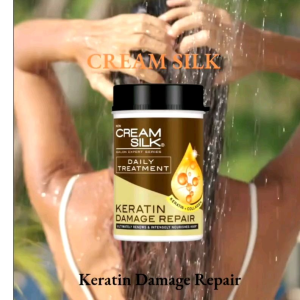 Cream Silk Daily treatment 650 ml - keratin Rebond Straight - Keratin Damage Repair conditioner