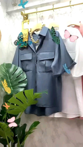 KEMEJA  MODEL KANTONG 2 BLOUSE W.A.N-W.A.N (08261)