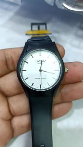 Jam Tangan AOPOL NO668G Original Tali Raber Wateresis Pria Diameter 36 mm Free Kotak Baterai Cadangan