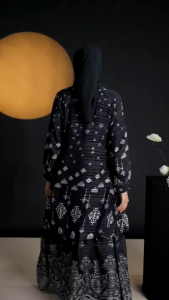 VOILANIA DRESS C BY Nadheera Luxury gamis dress muslim silky soft x rayon viscose busui wudhu friendly